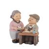 El anciano y la anciana aman los dulces recuerdos, decoración creativa, decoraciones de boda, abuelo y abuela, regalo de vacaciones, regalo