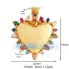 M07 M41B Acessórios de joias DIY amor estrela concha pérola cor zircônia pingente