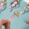 Llavero de acrílico lindo personaje de dibujos animados colgante transparente de doble cara colgante de periférico de animación se puede personalizar