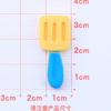 Fosco multi-colorido utensílios de cozinha desenho animado artesanal diy creme gel grampo de cabelo geladeira adesivo material jóias resina acessórios atacado