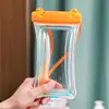 Bolsa Impermeável para Celular TPU Inflável Compatível com Tela de Toque Selada para Natação, Rafting, Parque Aquático, Universal à Prova de Poeira e Impermeável