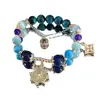 Pulseira de Pulso para Periférico de Jogo Funina Skirmisher Wanderer Pulseira com Impressão de Leque Bidimensional Pulseira de Contas Tendência Personalizada