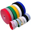 Atadura de cable de velcro al por mayor de fábrica color nailon corte aleatorio hebilla adhesiva cable de datos atadura de cable antideslizante Velcro