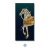 Entrada Simples Moderna Pintura Decorativa Cavalo para o Sucesso Corredor Corredor Entrada Murais Luz Estilo Luxo Diamante-incrustado Cristal Porcelana Pintura Suspensa
