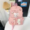 Nova mochila escolar estilo japonês para mulheres, mochila de grande capacidade para estudantes do ensino médio e universitário, mochila para laptop para homens, estudantes do ensino fundamental II e médio, mochila grande de ombro duplo