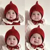 Gorro Infantil Otoño Invierno Niños Niñas Bebé Cálido Cortavientos Estrella Ojos Grandes Engrosado Lana Infantil Protección Orejas Gorro