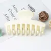 Pinza Sencilla para el Cabello de Mujer Pinza de Agarre para Baño Disco para el Cabello Trasero Pasador de Tiburón Pasador Versátil para Salir Procesamiento Personalización