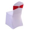 Correas de Hebilla de Diamante Gratis de Amazon Transfronterizas Funda Elástica para Silla de Hotel Boda Anillo de Correa de una Sola Capa Mariposa