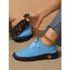 Estilo Novo Primavera/Verão 2026 Sapatos Mom com Cadarço para Pés Largos, Solado Macio, Cabedal Macio, Tamanho Grande, Comércio Transfronteiriço
