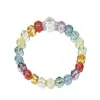 Pulsera de Cristal Multi-Precioso Natural para Mujer, Amatista, Cuarzo Rosa, Citrino, Pulsera de Cristal Dopamina Transparente al por Mayor