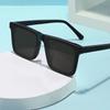 Gafas de Sol Polarizadas Cuadradas con Lente Verde Estilo Douyin GNN para Hombre Famosas en Internet Cuadradas Anti-ultravioleta Sol