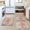 Tapete de Piso Estilo Retro Americano Temu Transfronterizo Cocina Absorbente de Agua Tapete para Pies Entrada Felpudo para Puerta de Entrada Fácil de Reparar