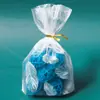 Bolsa Pequena de Bolo Fofa Bolsa de Presente de Aniversário Infantil Saco de Embalagem Transparente para Presente de Doces Biscoitos Lanches
