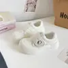 Zapatillas Gruesas Lindas y Originales Bell's para Mujer, Nuevo Modelo 2025 Zapatos de Pan. Zapatos Blancos de Velcro B3106