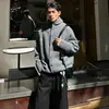 Novo cardigã de tricô com capuz para outono e inverno para homens e casais, estilo old money, quente e confortável, atacado de fábrica transfronteiriço