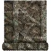 Rede de Camuflagem para Caça na Selva Rede de Proteção Solar Tática para Veículos Cobertura de Camuflagem 3D para Exterior Rede Decorativa de Camuflagem de Camada Única para Jardim