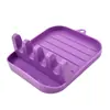 Soporte para Utensilios de Cocina de PP Estante para Tapas de Ollas Fácil de Limpiar Organizador de Espátulas Multiusos Escurridor para Comedor y Cocina Palillos Cucharas Estante para Utensilios
