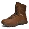 Botas militares de talla grande para hombre, antideslizantes y resistentes al desgaste, adecuadas para actividades al aire libre, senderismo, montañismo, uso todoterreno, trabajo y uso casual; una opción moderna y elegante