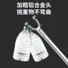 Extensión de Barra para Secar Ropa, Barra Extensible tipo Tenedor para Ropa, Barra para Ropa de Balcón Doméstico, Barra de Acero Inoxidable para Secar Ropa, Barra tipo Tenedor