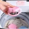 Bolsa de malla con filtro flotante para lavadora Yuger Creative Household, para limpieza de lavadoras, removedor de pelos de malla fina.