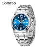Relógio Masculino Longbo/Longbo 2025 Transfronteiriço À Prova d'Água Casual Transmissão ao Vivo Fábrica Direta Relógio de Quartzo 83892