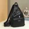 Dropshipping Internacional Bolsa de Peito Feminina Sensação de Alto Padrão Bolsa Transversal de Peito Grande Capacidade Casual Ombro Único Esportes ao Ar Livre Simples