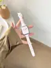 Correa de silicona con estampado de cuadros en forma de cintura pequeña, adecuada para Apple Watch 1-12/Ultra3