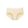 Roupa íntima feminina de Modal com 60 unidades, de Ácido Polilático, sem costura, cor sólida, cintura média, confortável, entrepernas estendido, antibacteriana, calcinha feminina
