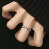 Anillo Estrellado para Mujer - Sencillo, Moderno, Único, Elegante, Fresco, Dulce, Anillo Abierto, Estilo Ins, Anillo para Dedo Índice de Celebridad de Internet