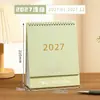Calendário 2027 Ano do Carneiro Estilo Chinês Vazado Calendário de Check-in de Ano Novo Ornamento de Mesa Calendário de Publicidade Empresarial Logotipo Personalizado