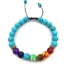 Pulsera de los ocho planetas del Sistema Solar, galaxia del universo, estrella guardiana, pulsera de cuentas de piedra natural, súper venta en AliExpress