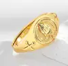 Anillo de Plata Tailandesa de Imitación para Hombre, Anillo Abierto de Manos Rezando Retro Personalizado, Anillo Creativo de Bendición, Joyería de Plata Tailandesa de Moda