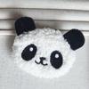 Presilha de pelúcia de panda presilha fofa de tubarão outono e inverno faixa de cabelo de desenho animado corda de cabeça de panda presilha bico de pato presilha de grampo de cabelo acessório de cabeça
