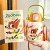 Termo Judy de Zootopia Acero Inoxidable Taza Elegante de Aspecto Premium para Estudiantes Mujeres y Niños Portátil Taza de Nick Barriga Grande