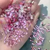 Polvo de Cristal Diamantes para Uñas de Fondo Plano Venta al por Mayor 1440 Rosa Flor de Cerezo Corazón Torcido Cubo de Azúcar Gota de Agua Diamantes para Uñas de Forma Especial