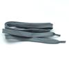 Fabricante de Cordones Suministro Directo 40 Husos 1cm Blanco y Negro Deportes Casual Poliéster Baja Elasticidad Seda Plano Hueco Doble Capa Resistente al Desgaste