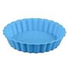 Molde Redondo de Silicona para Hornear de 10.8*2.3cm Fácil de Desmoldar Molde para Magdalenas, Pasteles, Postres
