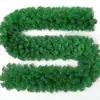 Suprimentos para Decoração de Natal Rattan de Natal Verde Retardante de Chama Criptografado 2.7m Adereços para Pendurar Decoração de Shopping