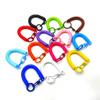 Atacado do Fabricante Chaveiro de Corda Elástica Telescópica Corrente de Pulseira Anti-Perda Anel Cordão Espiral Acessórios Corda Espiral de Plástico