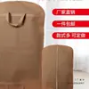 Capa para Terno Não Tecido Espessada Saco de Poeira para Casaco Bolsa Dobrável para Terno de Negócios Saco para Pendurar Roupas