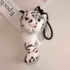 Juguete de Peluche de Cola de Tigre Extraíble Simulada, Muñeco Lindo de Tigre Siberiano y Leopardo, Figura de Zoológico