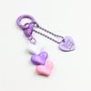 [Ventas de fábrica] belleza decorativa DIY accesorios para carcasa de teléfono pedo melocotón amor cuerda colgante colgante accesorios para bolso