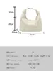 Bolsa de Mão da Moda para Mulheres 2026 Versão Coreana Primavera/Verão Nova Bolsa Transversal Pequena Quadrada com Acabamento de Luxo Bolsa de Ombro Tendência