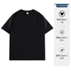 Camiseta de Algodão Lisa com Gola Redonda, Camiseta Personalizada para Publicidade com Impressão de Logo, Camiseta de Secagem Rápida, Camiseta Cultural, Uniforme de Turma, Roupa de Trabalho de Manga Curta