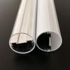 Venta al por mayor de fábrica T8 paquete de plástico tubo de aluminio kit de carcasa aluminio tipo D ancho de placa de 10 mm tubo de lámpara fluorescente impermeable