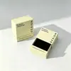 Caja de Regalo para Empaque de Broche Exquisita Rosa Azul Blanco Arroz Rojo Cartón para Joyería Aretes Collar Pulsera Colgante Empaque