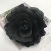 Tela de flocking de puntos tela de rosa pasador de pelo accesorios para el cabello rico ramillete de rosas pasador de pelo pasador de pelo de moda para bodas y viajes 22 colores