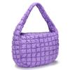 Fábrica de Bolsos Longgang Bolso de Hombro Personalizado de Algodón Burbuja para Mujer El Más Fácil de Combinar Bolso de Hombro de Moda Bolso Plegado Tipo Nube