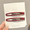 Novo Estilo Franja Grampo Acessório de Cabelo Versátil Presilha para Meninas Grampo Lateral Grampo de Cabelo Estilo Ins Presilha de Franja Exquisita Novo Acessório de Cabelo