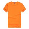 Camiseta de manga corta con cuello redondo de secado rápido Camiseta de clase Ropa Logotipo imprimible Publicidad DIY Deportes de verano Maratón Manga corta